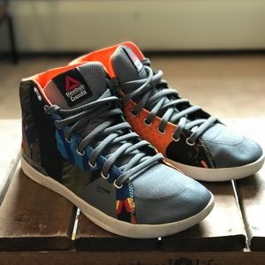 High-top Reebok Crossfit Shoes. Size 7.5.